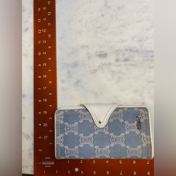 Celine Rare Demmind Leather Wallet - Picture 7 of 7